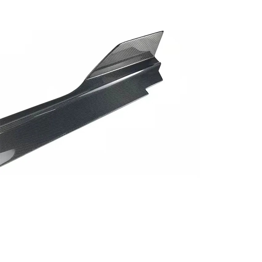 Auto Parts Car Parts V Style Dry Carbon Fiber Side Skirts For Lambo Huracan Lp580 LP610 Body Kit Car Accessories